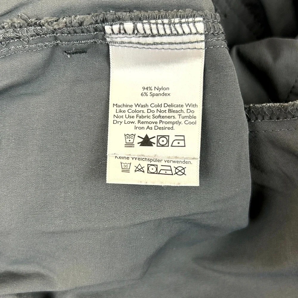 Eddie Bauer Rainier Tech Shorts Mens 32‎ Black Hybrid Chino Performance Stretch